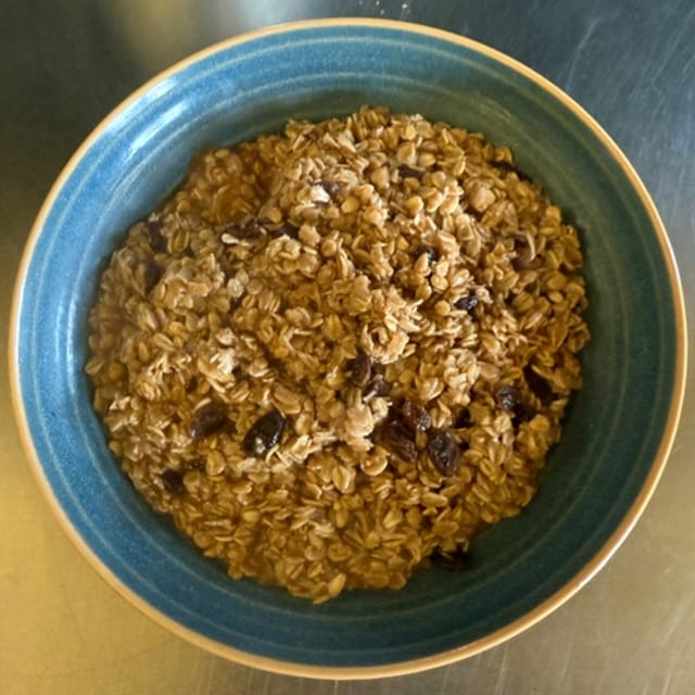 Hot Oatmeal.