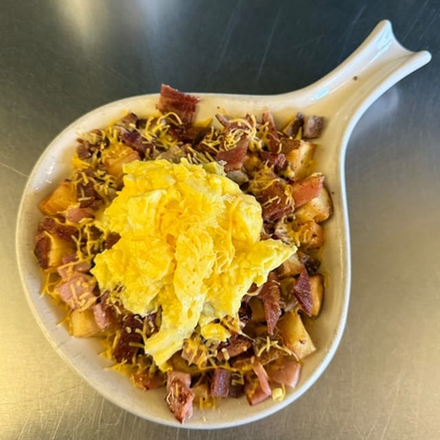 Meat Skillet Breakfast.